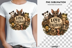 Unloved animals png design for T-shirts Product Image 4