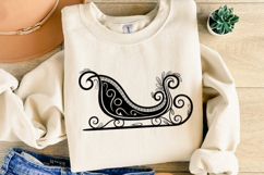 Christmas Sleigh Svg | Christmas svg | Shirt Svg Product Image 5