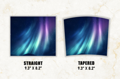 Northern Light Tumbler Wrap | 20 oz tumbler wrap Product Image 2