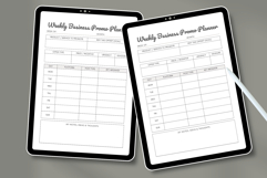 Weekly Business Promo Planner Social Media &amp; Marketing Product Image 4