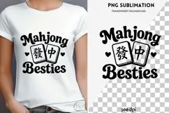 Mahjong quote png design for T-shirts Product Image 3