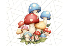 Whimsical Woodland Animals and Nature PNG, Forest Animals Product Image 4