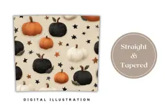 Cute Halloween Tumbler, Fall Pumpkins Tumbler Template Product Image 4