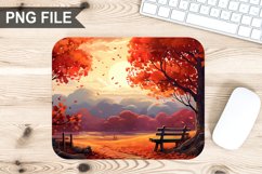 Autumn Sublimation Mouse Pad PNG Bundle Product Image 5