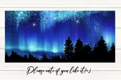 Oil paint Northern Lights | Sublimation Mug design bundle Product Image 4