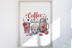 Coffee Valentine Png Clipart Product Image 2