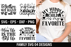Family SVG Design - Together we have it all Product Image 1