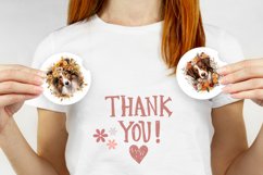 Collie Dog Car Coaster Design, Dog Coaster Sublimation Product Image 4