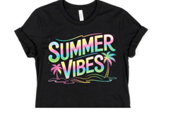 Summer Vibes Svg | Svg Files for Cricut | Shirt Svg Product Image 1