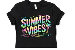Summer Vibes Svg | Svg Files for Cricut | Shirt Svg Product Image 1