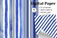 Stripe Pattern Background Gift Wrap Wallpaper Digital Paper Product Image 1