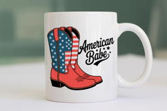 Western 4th of July Sublimation Bundle, Patriotic PNG Design Product Image 4