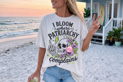Sarcastic Feminist PNG, Anti Patriarchy Snarky Women Product Image 4