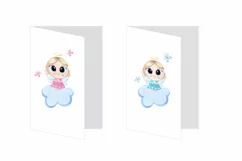 Cute angel png cute commercial illustration watercolor Product Image 2