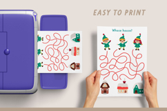 Christmas village games and activities kit for kids Product Image 4