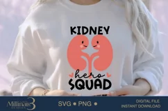 Kidney Awareness ,Kidney Svg, Gift For Donor, Living Donor Product Image 4