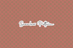 Retro Polka Dot Seamless Pattern Product Image 7