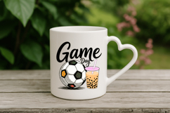 Game Day coffee lover PNG Sublimation | Soccer PNG Design Product Image 4