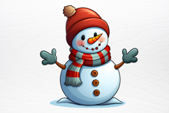 Funny Snowman Sublimation PNG Product Image 4