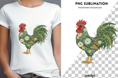Rooster png design for T-shirts Product Image 4