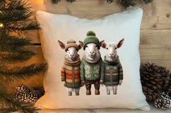 Christmas Family Animals Clipart, Christmas Family Product Image 4