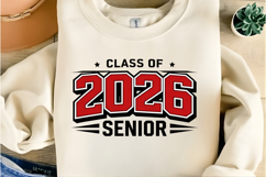 Senior 2026 Graduation PNG Design Product Image 9