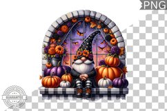 Halloween Gnome Sublimation - Halloween Clipart PNG Product Image 1