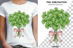 Lucky Patrick clipart png design for T-shirts Product Image 4