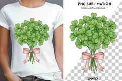 Lucky Patrick clipart png design for T-shirts Product Image 4