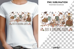 Teaching goose png design for T-shirts Product Image 4
