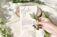 Watercolor Lily of the Valley Cliparts Bundle Product Image 4