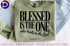 Blessed Is The One Who Trusts In The Lord Jeremiah 17:7 Product Image 4