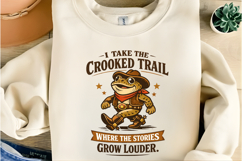 Crooked Trail Cowboy Frog Quote Product Image 7