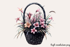 Gothic Pagan Spring Sublimation Clipart PNG Product Image 1