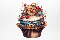 Steampunk Christmas Sublimation PNG Product Image 4