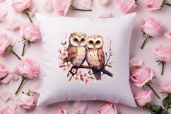 Chibi Owl Valentines Day Clipart and Stickers, Valentines PN Product Image 4