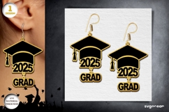 Graduation Earrings Laser Cut Bundle | Jewelry | Glowforge Product Image 4