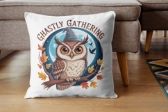 Haunted Harvest Autumn Leaves &amp; Spooky Scenes PNG Pack Product Image 4