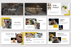 Poding Food Keynote Template Product Image 4