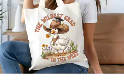 The Wildest Grad In The West PNG, Graduation Sublimation Product Image 4