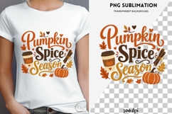 Autumn phrase png design for T-shirts Product Image 4