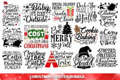 234 Christmas SVG Mega Bundle, Christmas Quotes SVG Bundle. Product Image 8