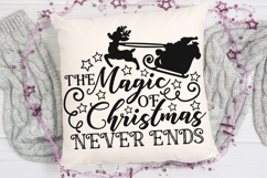 The Magic Of Christmas Never Ends Svg, . Product Image 5