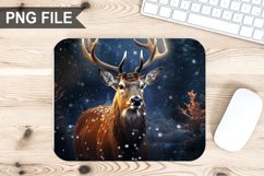Christmas Deer Sublimation Mouse Pad - Christmas Sublimation Product Image 5