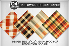Autumn Plaid Seamless Pattern Digital Paper, Background PNG Product Image 1