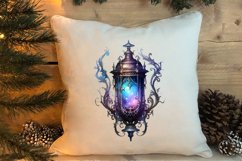 Mysterious Gothic Christmas Clipart Sublimation Product Image 4