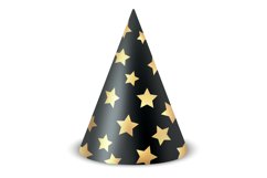 Party Cone Hats, Vector Set. Product Image 5