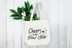 Cheers to the new year SVG, Happy New Year SVG Product Image 3