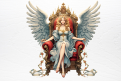 Vintage Christmas Cinema Clipart PNG Product Image 4