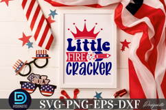 Little fire cracker SVG, 4th of July SVG Bundle Product Image 1